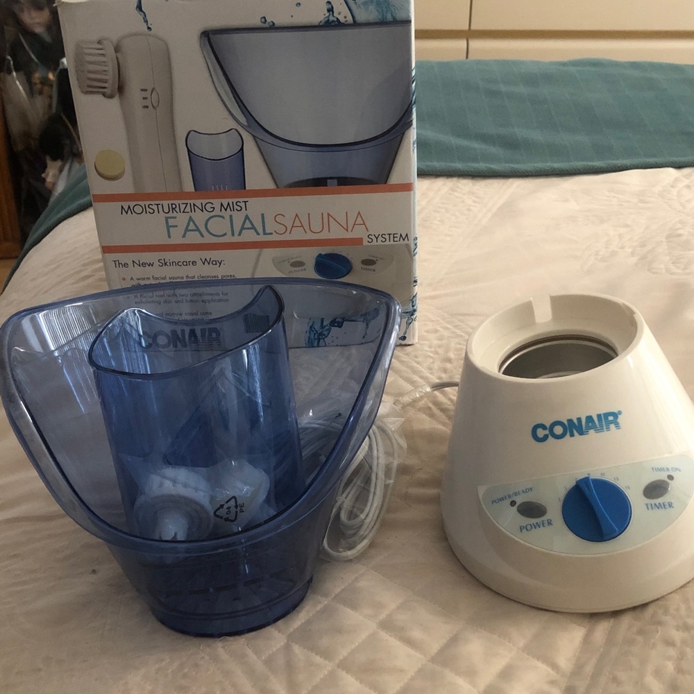 Conair Blue Moisturizing Facial Sauna Steamer